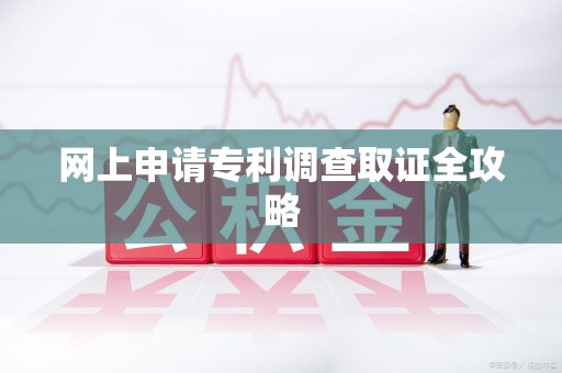 上犹网上申请专利调查取证全攻略