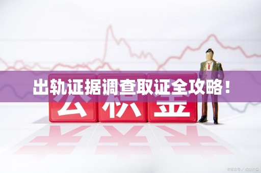 上犹出轨证据调查取证全攻略！